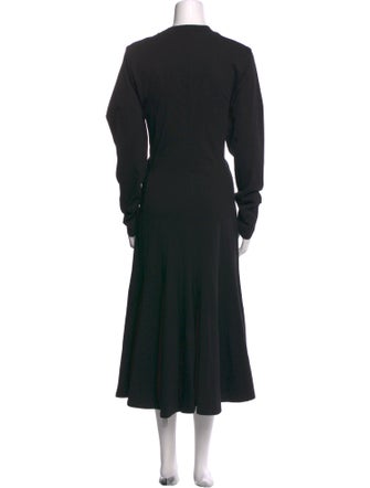 The Row Crew Neck Long Dress