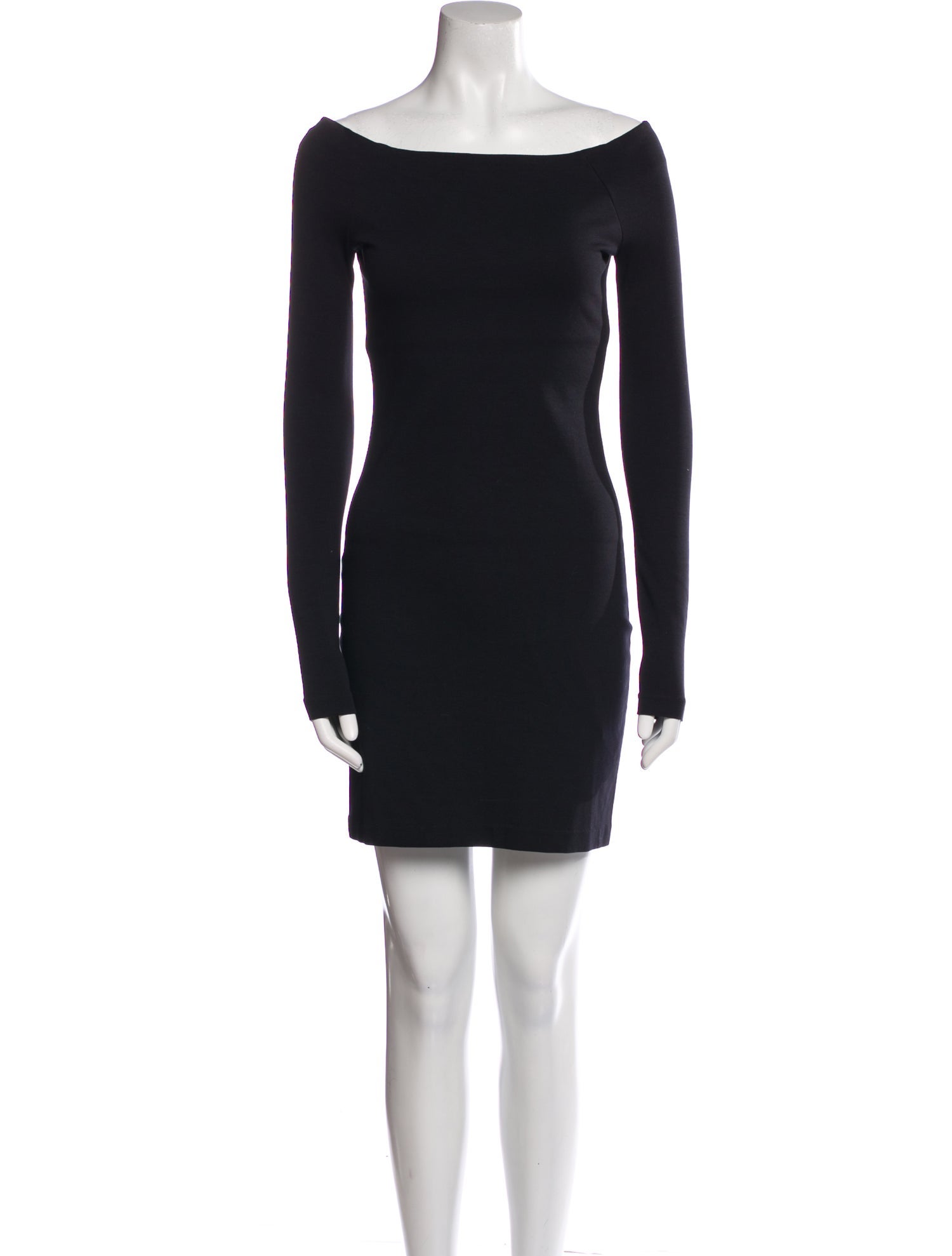 The Row Bateau Neckline Mini Dress