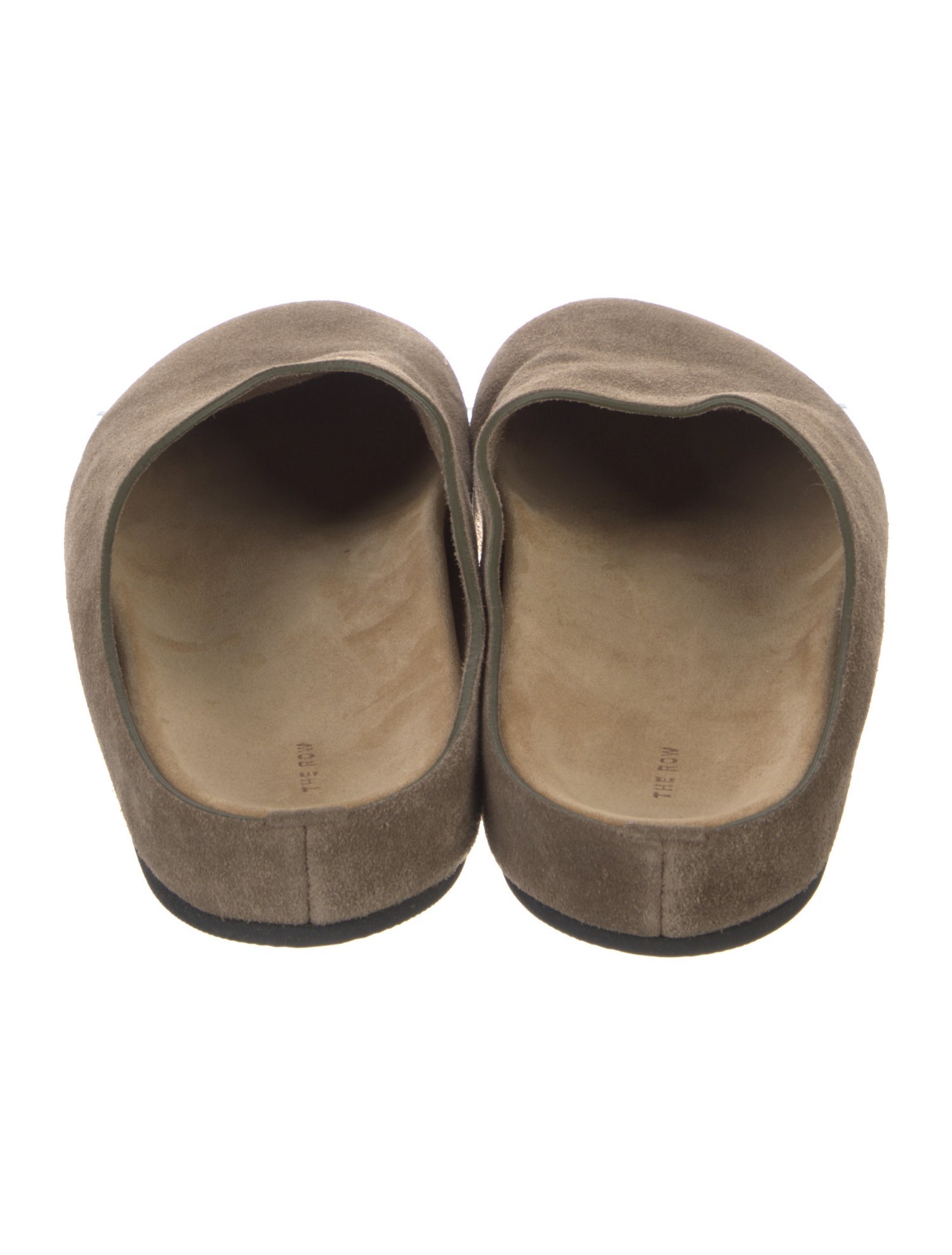 The Row Suede Mules