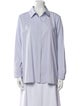 The Row Long Sleeve Button-Up Top