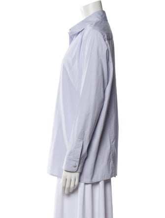 The Row Long Sleeve Button-Up Top