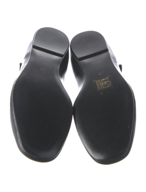 The Row Ava Leather Mary Jane Flats