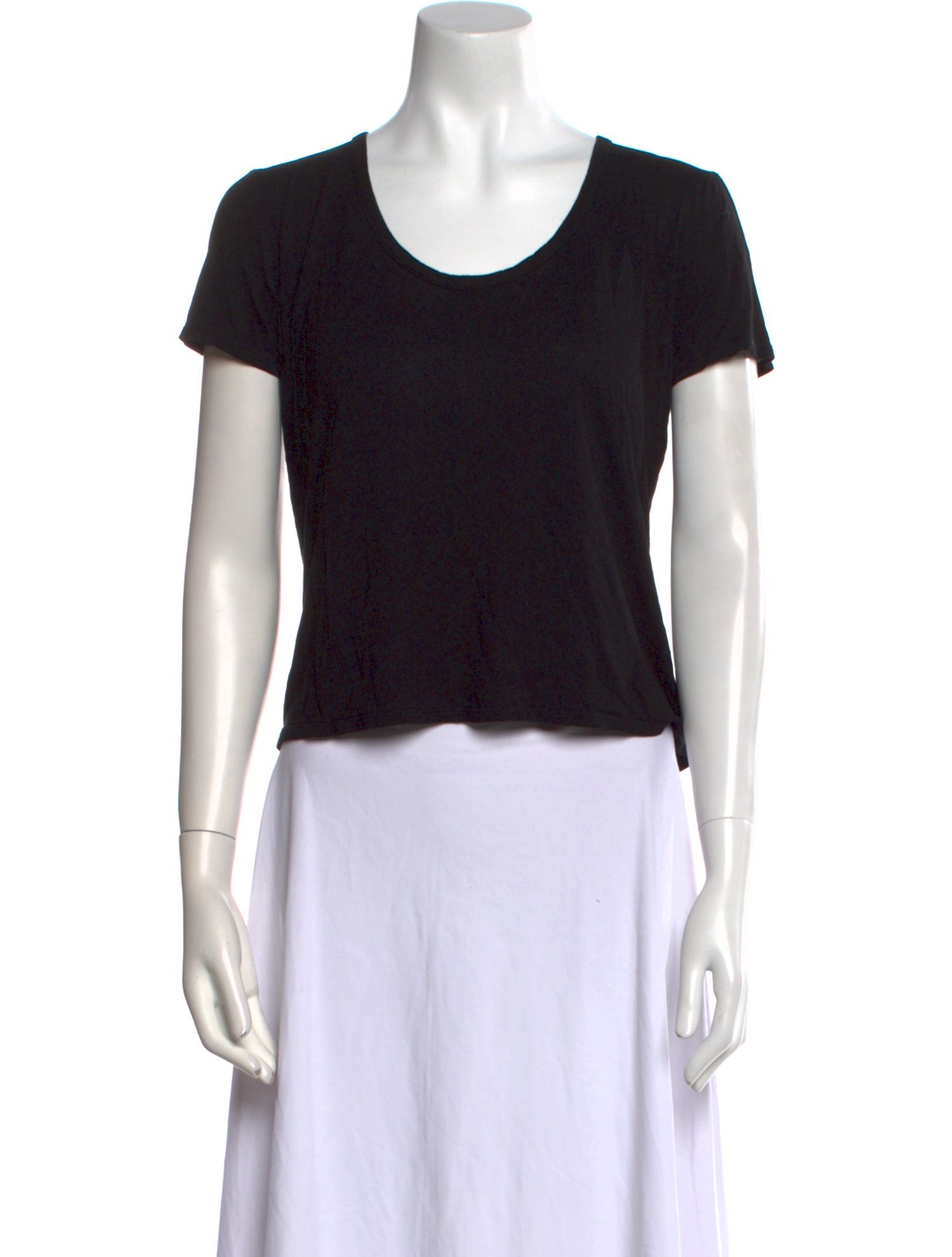 The Row Scoop Neck Short Sleeve T-Shirt