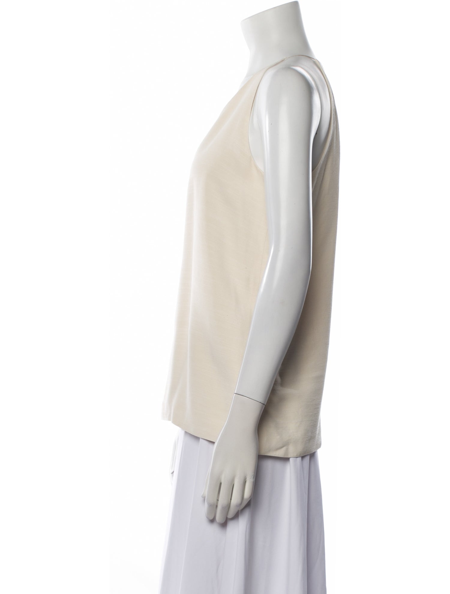 The Row V-Neck Sleeveless Top