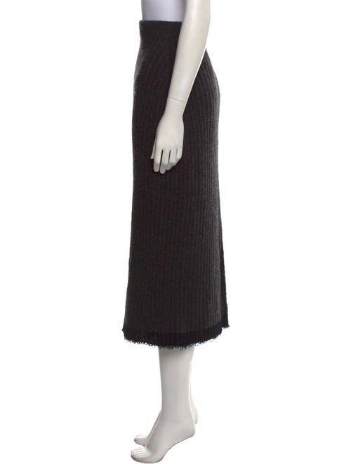 The Row Raw-Edge Trim Midi Length Skirt