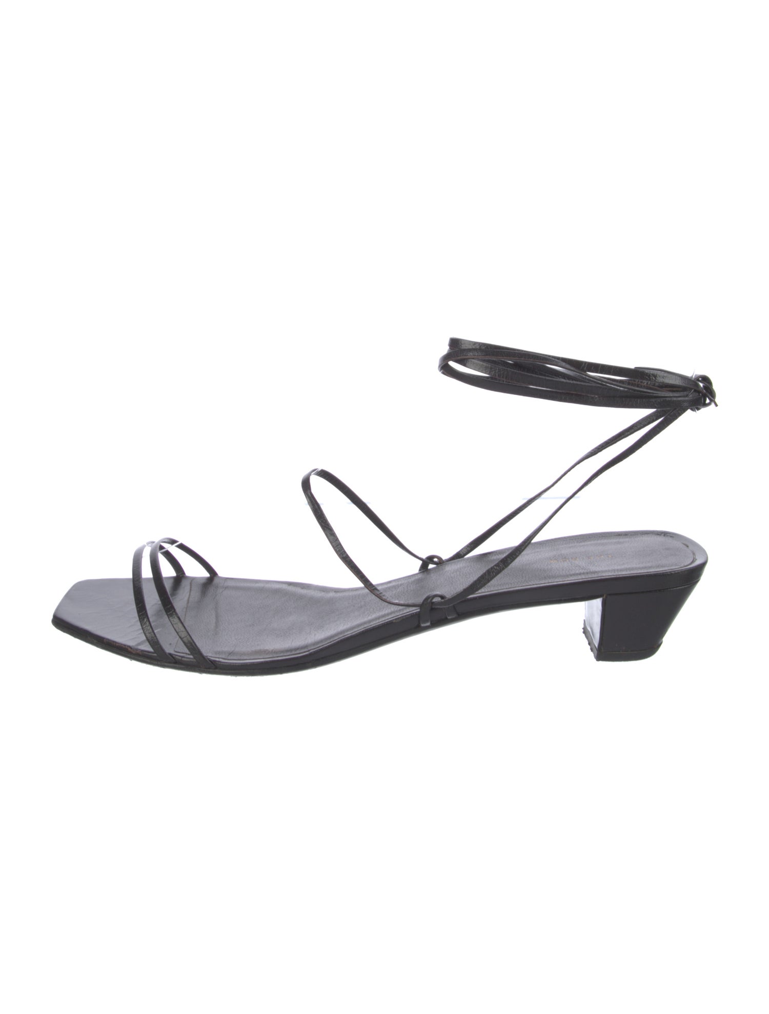 The Row Leather Sandals