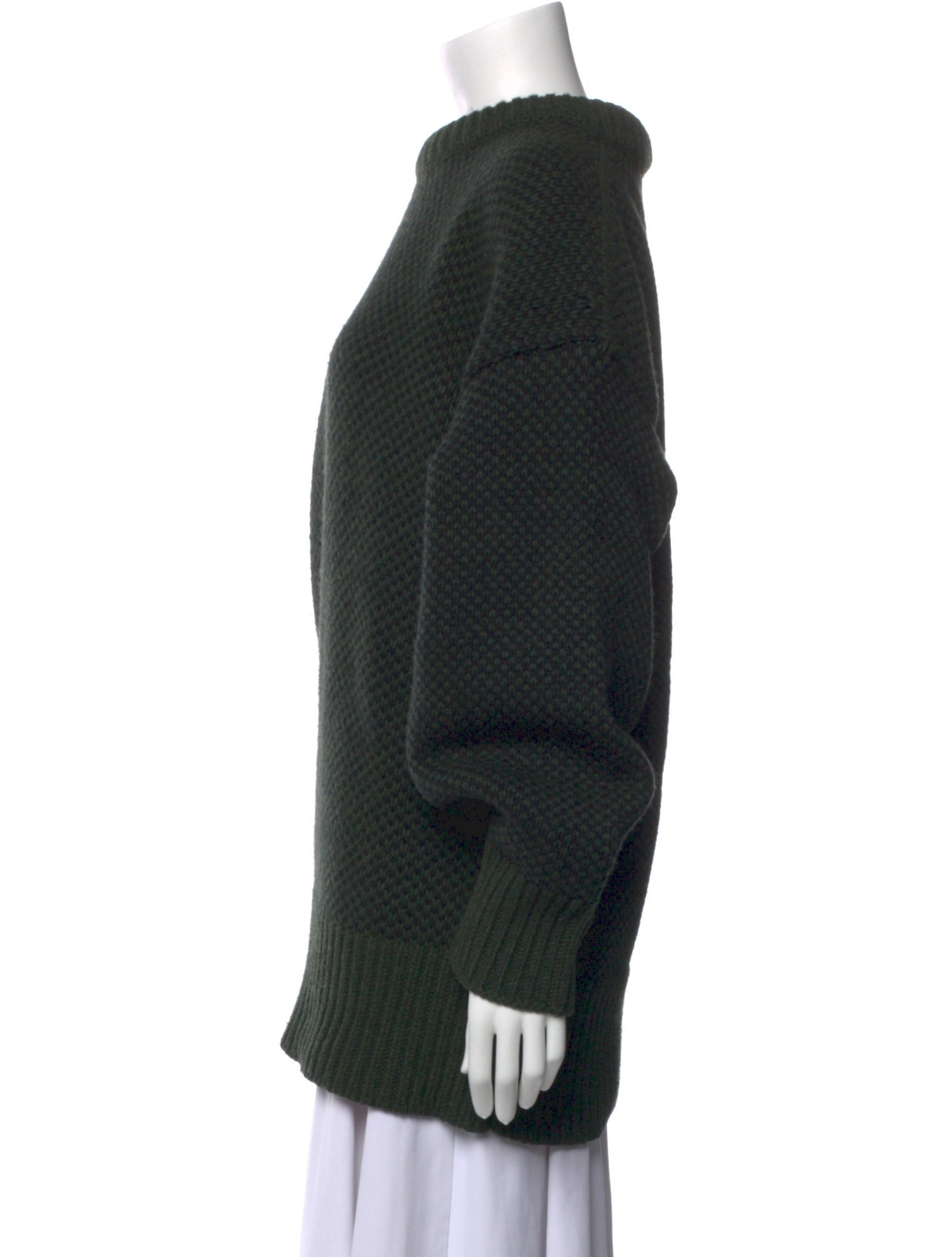 The Row Merino Wool Crew Neck Sweater