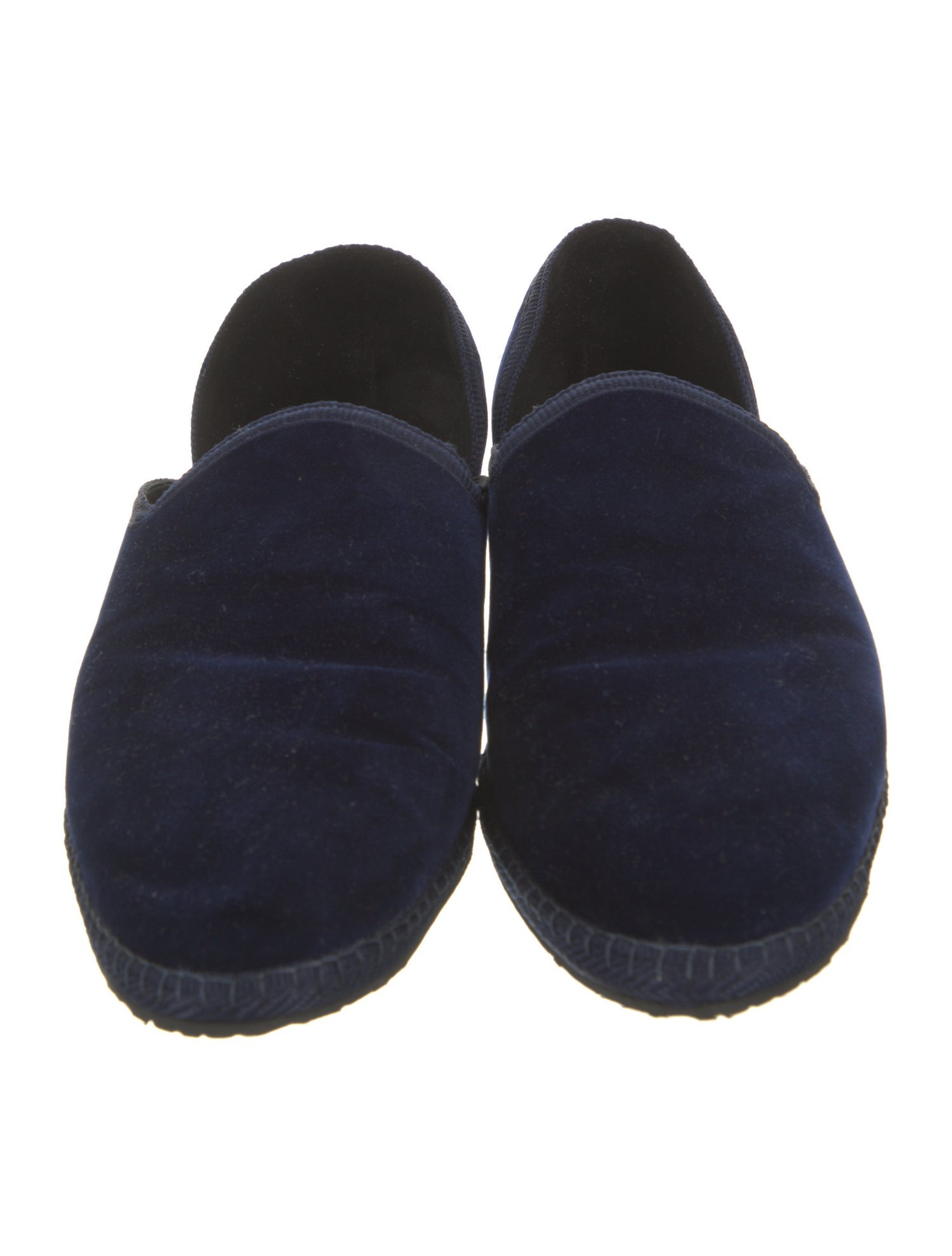 The Row Friulane Velvet D'Orsay Flats