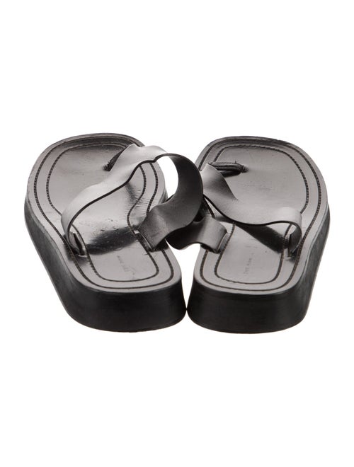 The Row Ginza Leather Slides