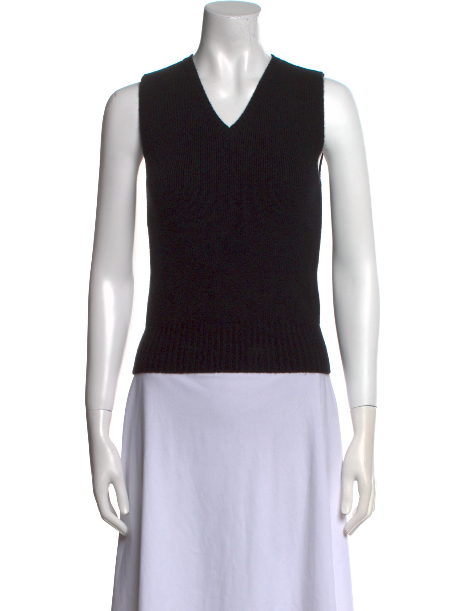 The Row Cashmere V-Neck Sweater