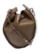 The Row Leather Drawstring