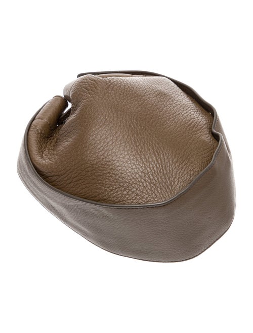 The Row Leather Drawstring