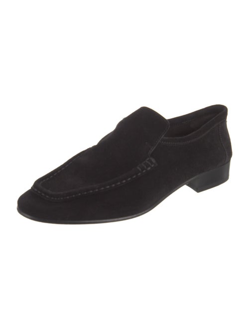 The Row New Soft Suede Loafers