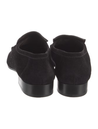 The Row New Soft Suede Loafers