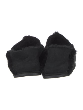 The Row Ravy Shearling Flats