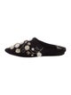 The Row Wool Embroidered Accent Mules