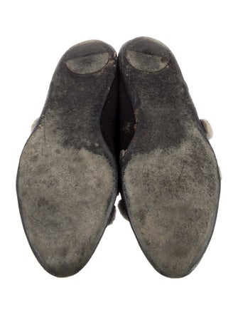 The Row Wool Embroidered Accent Mules