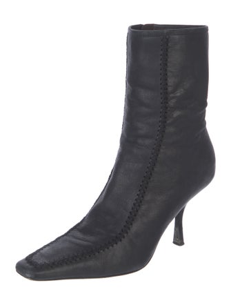 The Row Romy Leather Sock Boots