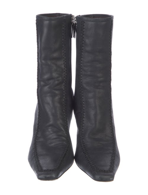 The Row Romy Leather Sock Boots