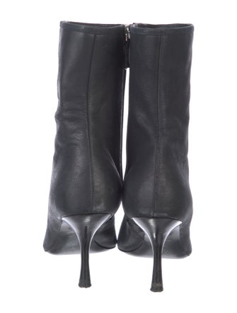 The Row Romy Leather Sock Boots