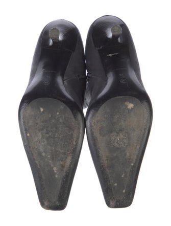 The Row Romy Leather Sock Boots