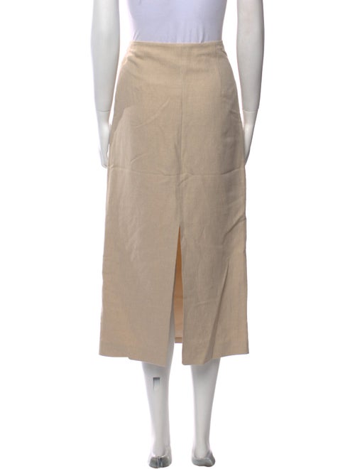 The Row Linen Midi Length Skirt