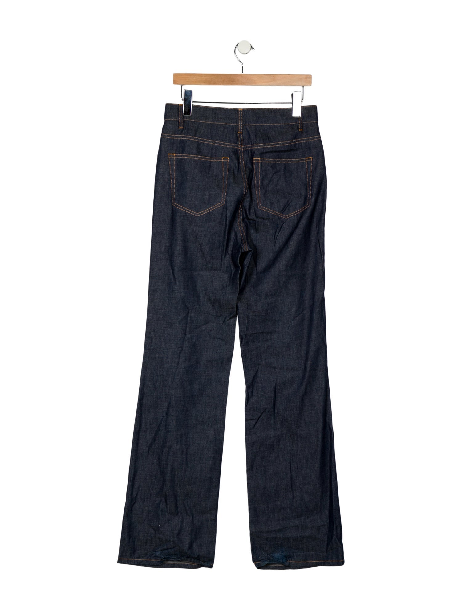The Row High-Rise Wide Leg Jeans