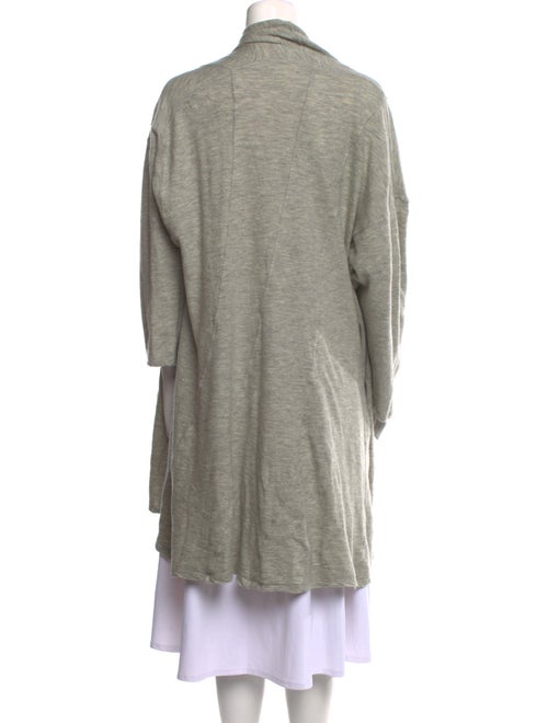 The Row Nylon Open Front Sweater