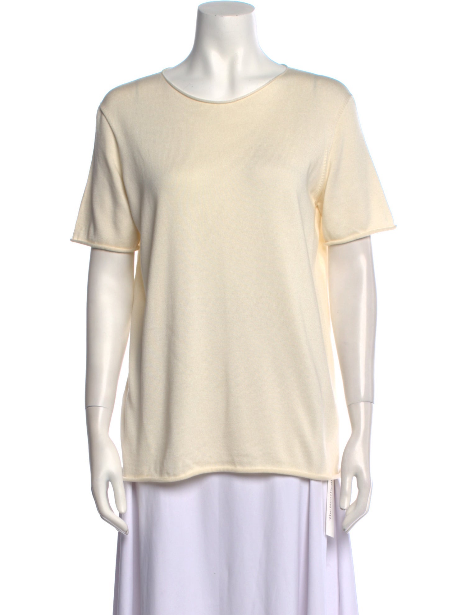 The Row Silk Scoop Neck Sweater