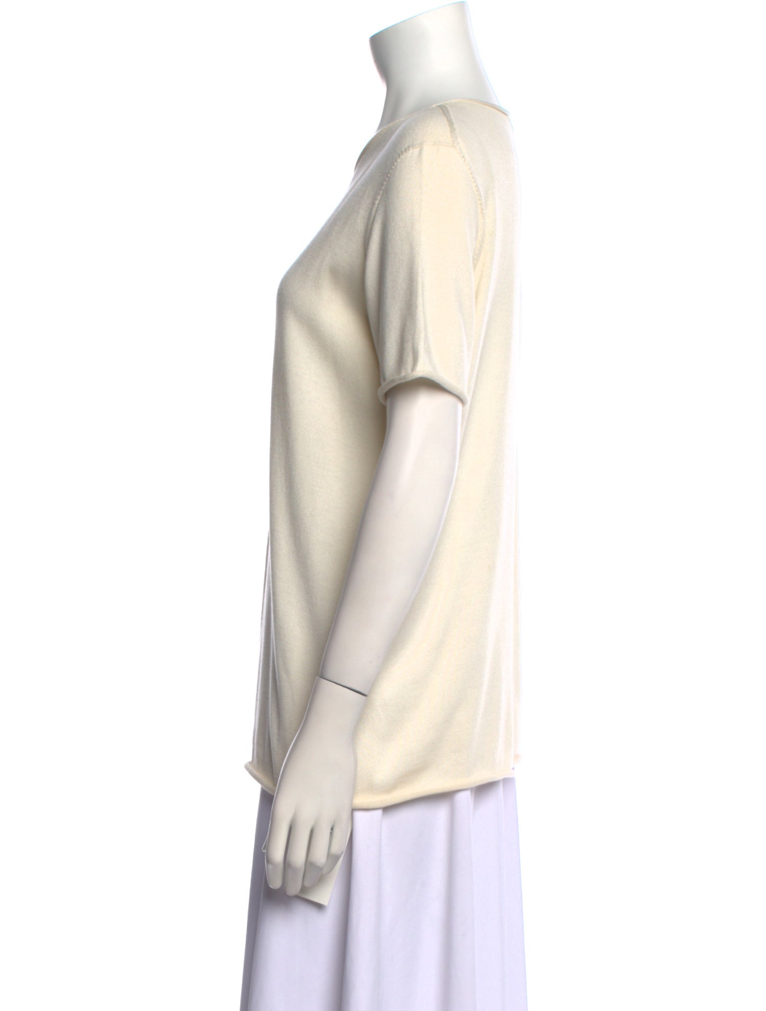 The Row Silk Scoop Neck Sweater