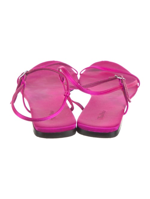 The Row Satin Sandals