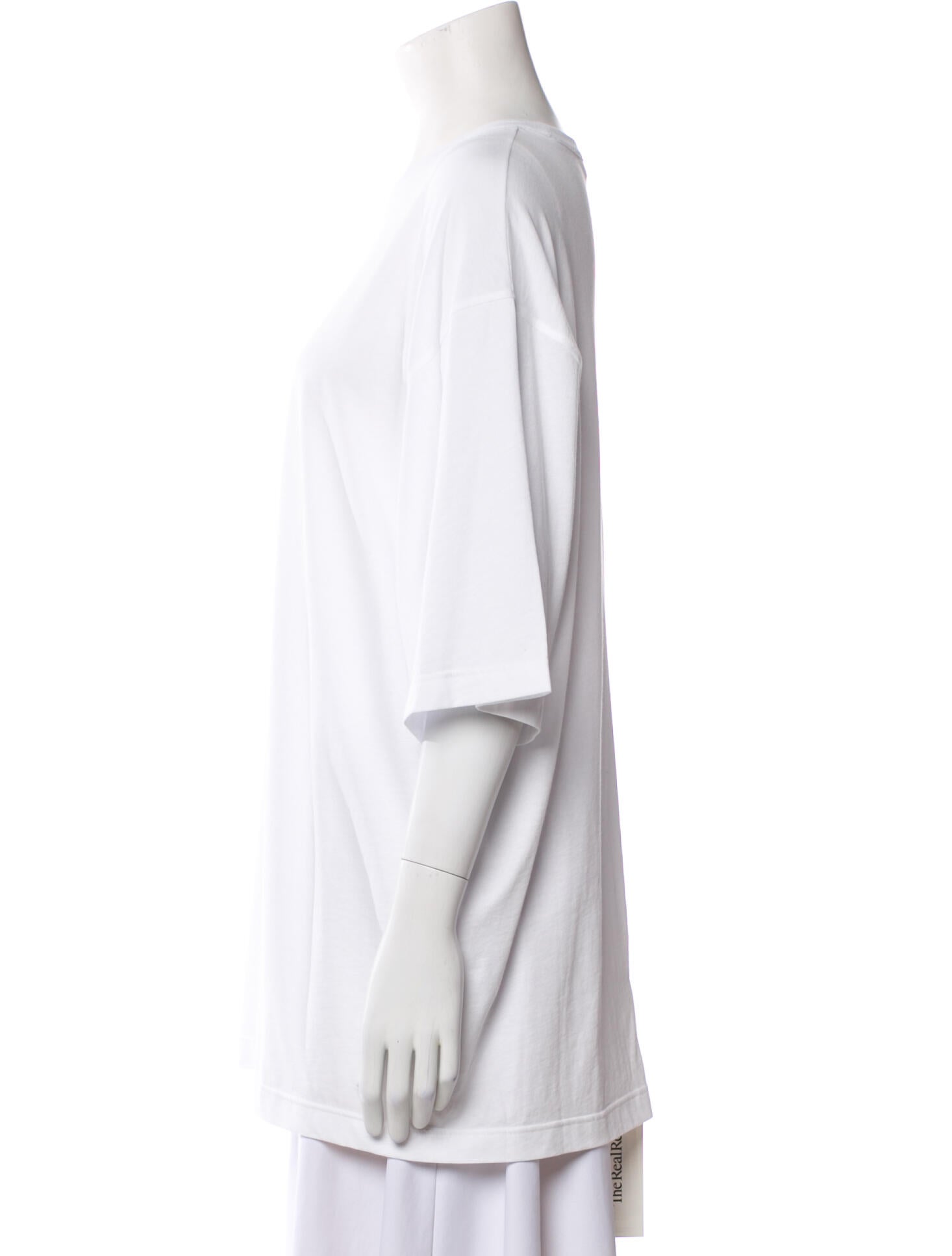 The Row Crew Neck Three-Quarter Sleeve T-Shirt