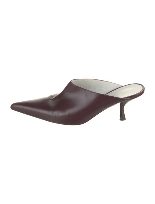 The Row Leather Mules