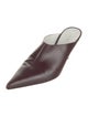 The Row Leather Mules
