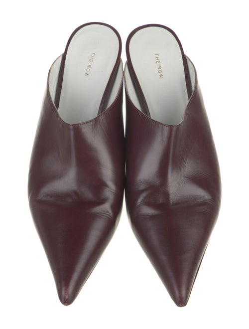 The Row Leather Mules