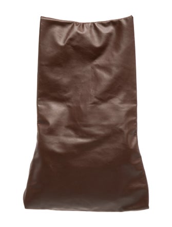 The Row Leather Glove Clutch