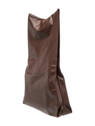 The Row Leather Glove Clutch