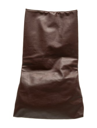 The Row Leather Glove Clutch