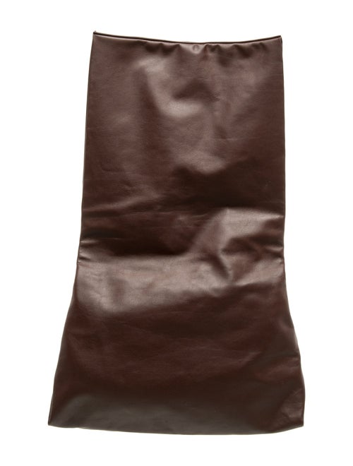 The Row Leather Glove Clutch