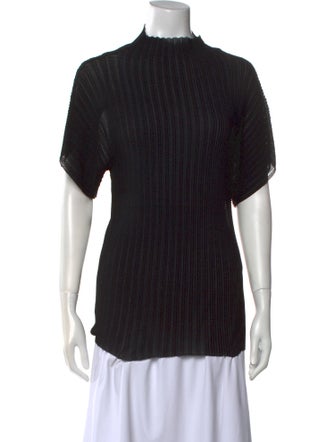 The Row Karolina Mock Neck Top