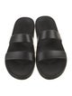 The Row Leather Slides