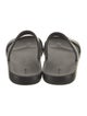 The Row Leather Slides