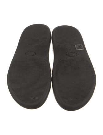 The Row Leather Slides