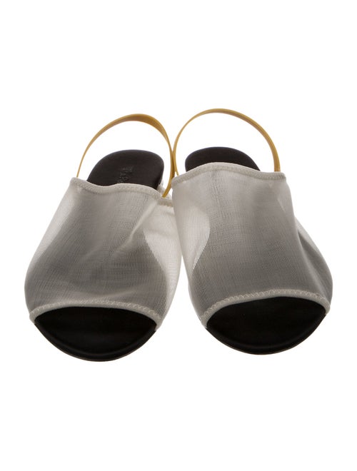 The Row Slingback Mesh Slingback Sandals