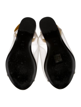 The Row Slingback Mesh Slingback Sandals