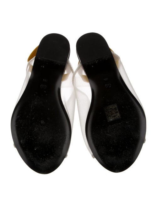 The Row Slingback Mesh Slingback Sandals