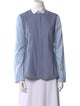 The Row Long Sleeve Button-Up Top