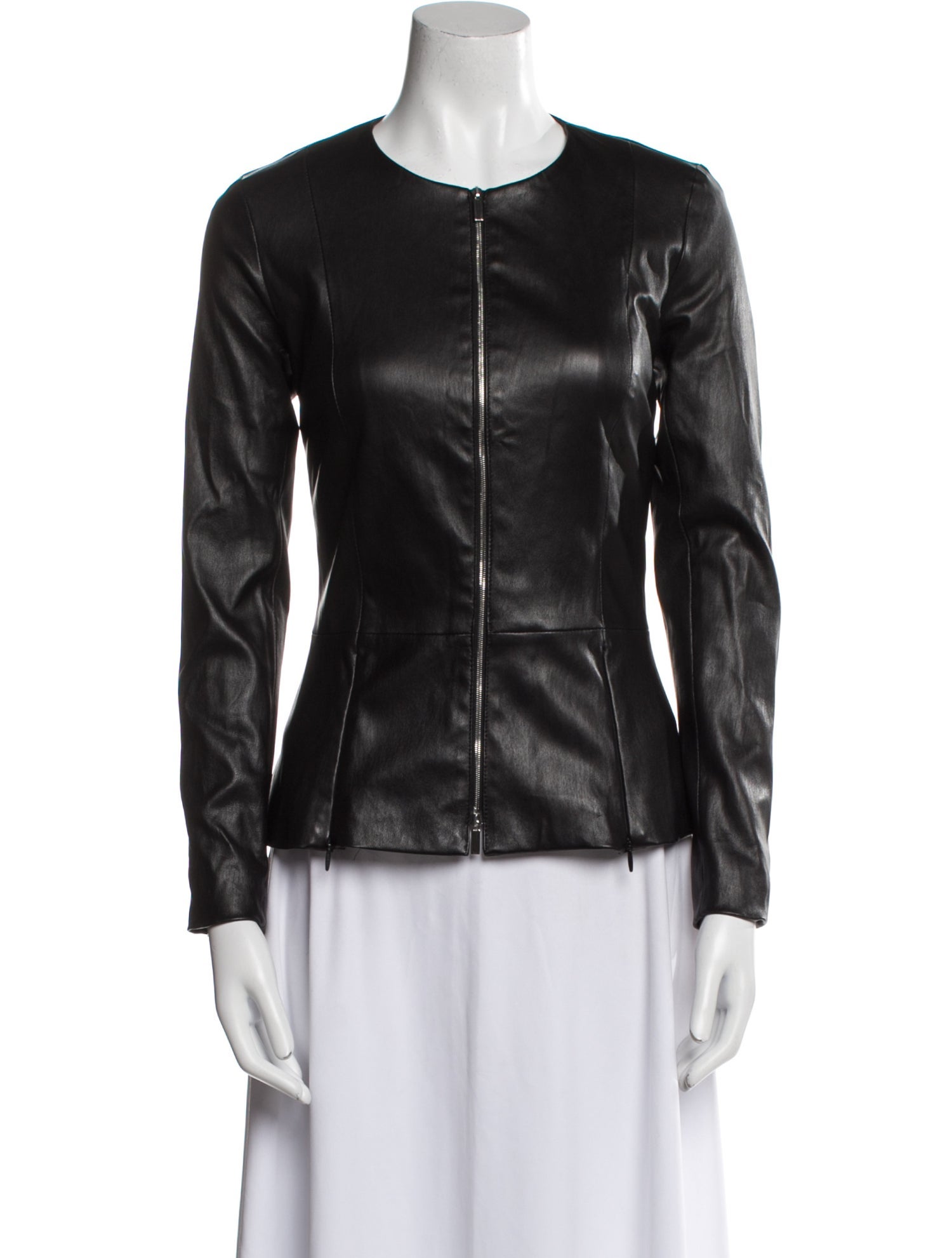 The Row Anasta Leather Evening Jacket