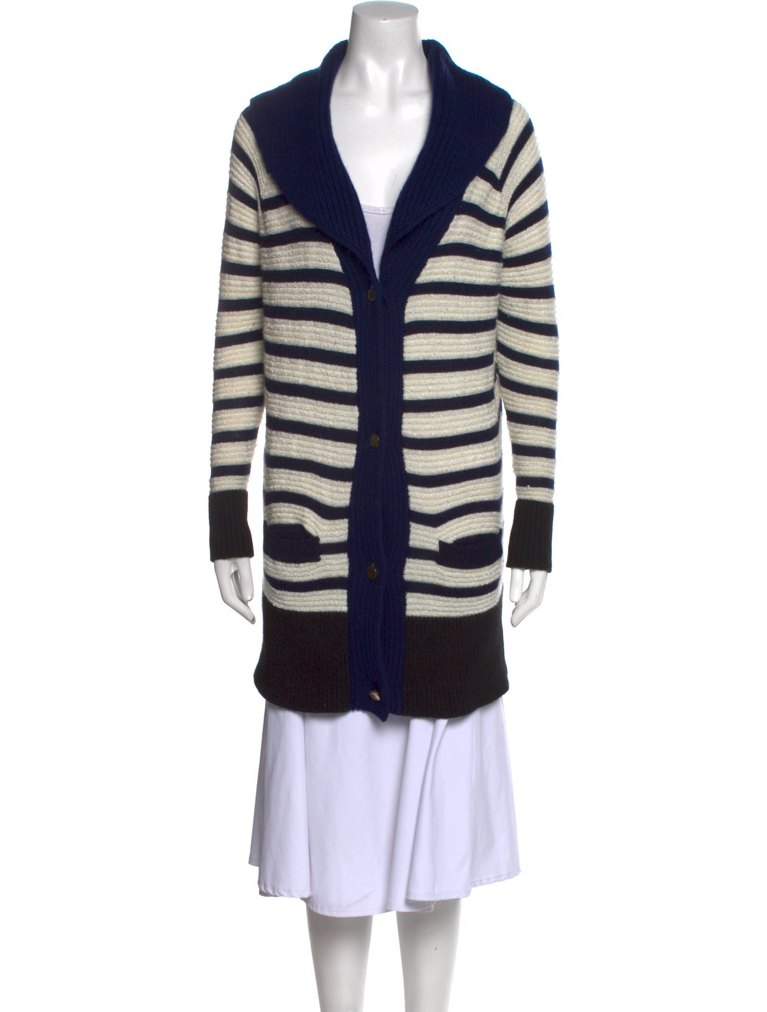 The Row Cashmere Striped Sweater