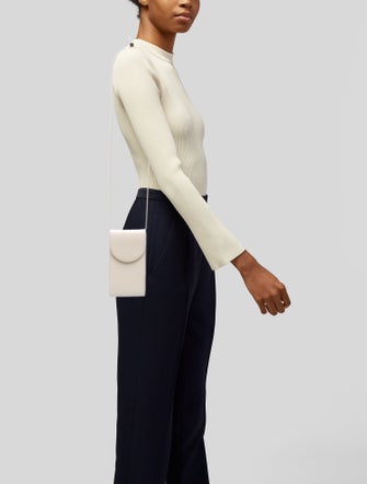 The Row Leather Flap Mini Bag